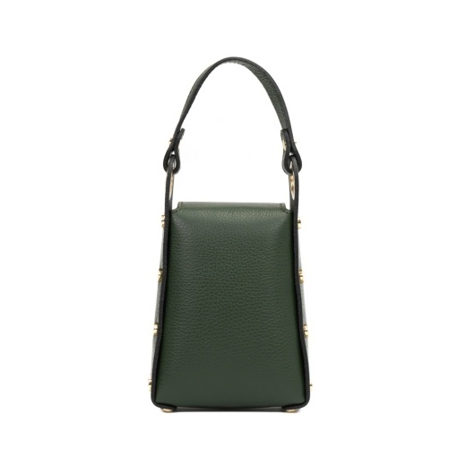Poseta Piele Lia - VERDE INCHIS - Img 3