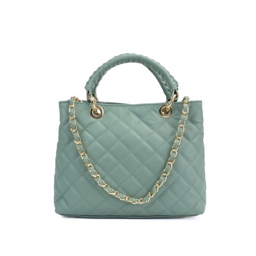 Poseta Piele Mini Georgie - MENTA - Img 2