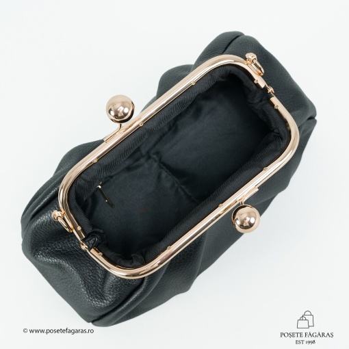 Poseta Piele Mini Lilith - NEGRU - Img 3