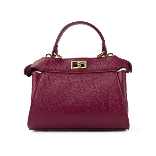 Poseta Piele Mini Otilia - BORDO - Img 3