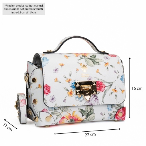 Poseta Piele Natalia - FLORAL - Img 5