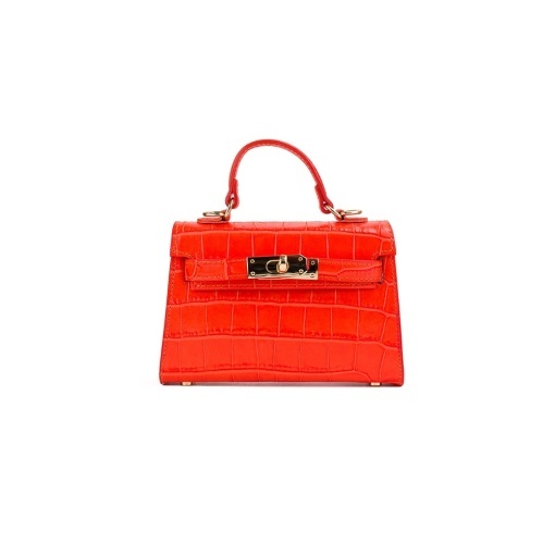 Poseta Piele Thea Croco Baby - CARAMIZIU - Img 2
