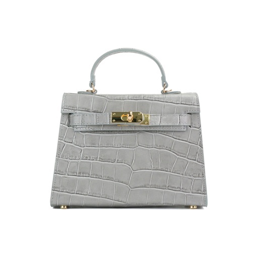Poseta Piele Thea Croco - GRI - Img 2