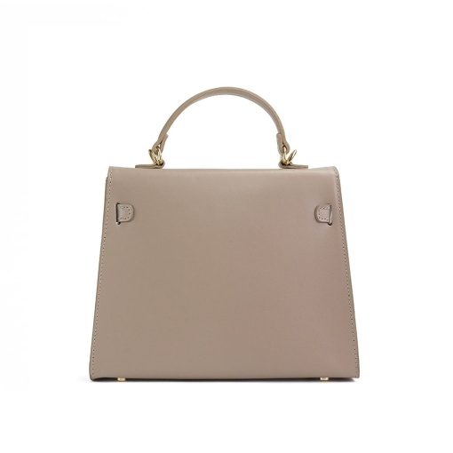 Poseta Piele Thea Slim Mini Resigilata - CREM - Img 3