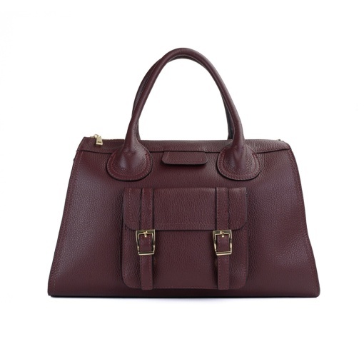 Poseta Piele Tiara - BORDO - Img 2
