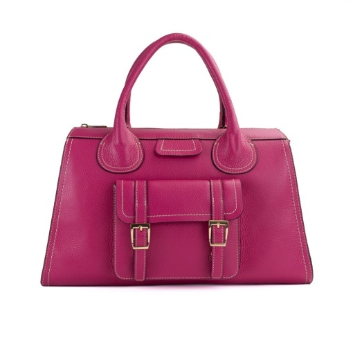 Poseta Piele Tiara - FUCSIA - Img 2