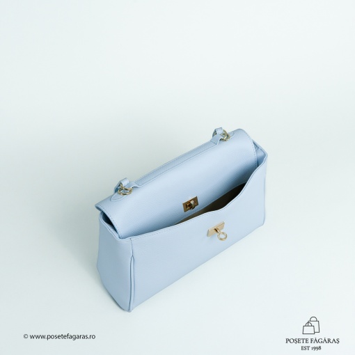 Poseta Piele Victoria - BLEU - Img 4