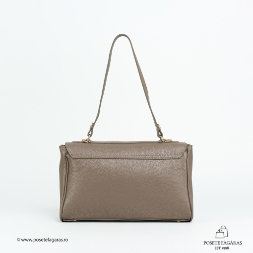 Poseta Piele Victoria - TAUPE - Img 3