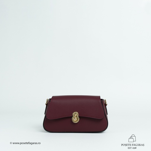 Poseta Piele Violine - BORDO - Img 2