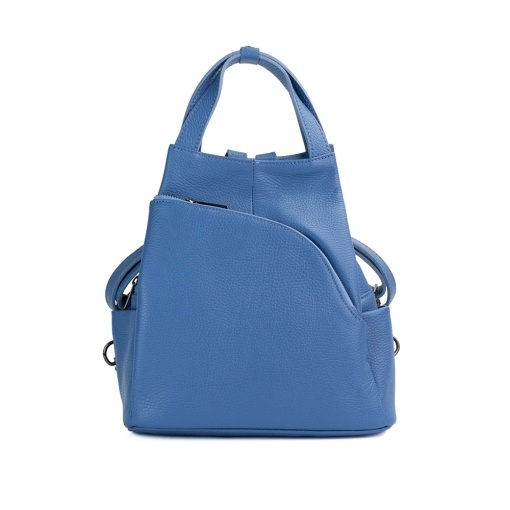 Rucsac Piele Charlene - BLEU-INCHIS - Img 2