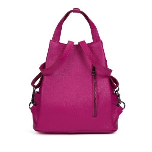Rucsac Piele Charlene - FUCSIA - Img 3