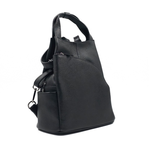 Rucsac Piele Charlene - NEGRU