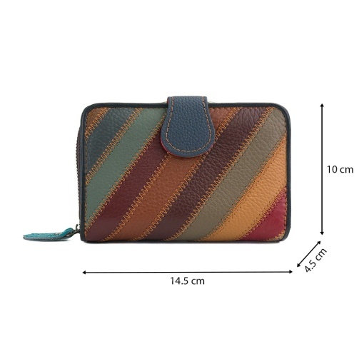 Portofel Piele Nina - MULTICOLOR 10 - Img 5