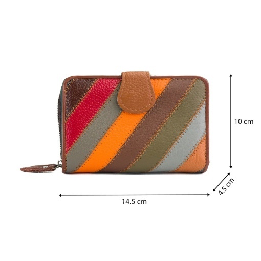 Portofel Piele Nina - MULTICOLOR 6 - Img 5