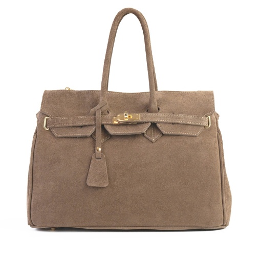 Poseta Claire - Piele Intoarsa MARO - DESCHIS - Img 2