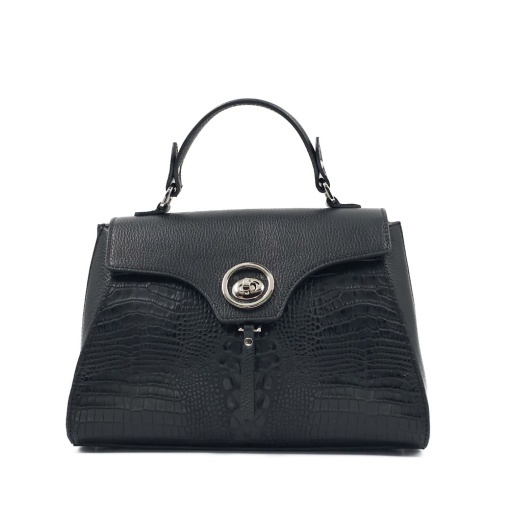Poseta Piele Antonina - NEGRU - Img 2