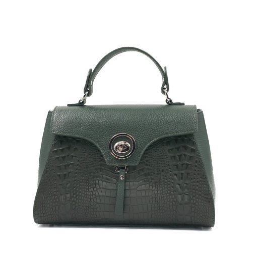 Poseta Piele Antonina - VERDE - Img 2