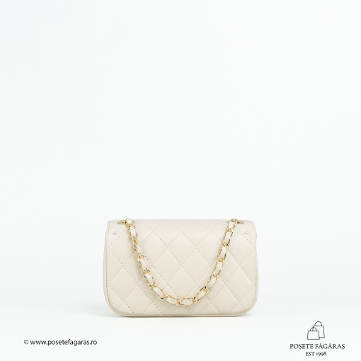 Poseta Piele Baby Ruby - BEJ - Img 3