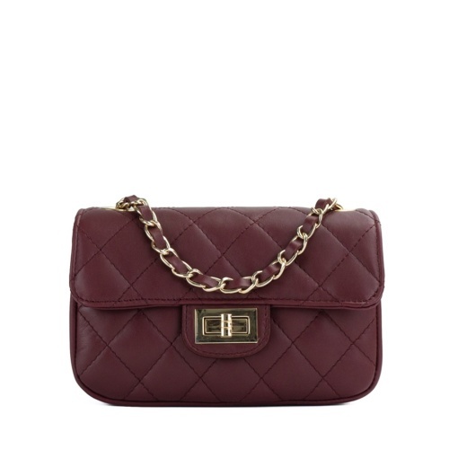 Poseta Piele Baby Ruby - BORDO - Img 2