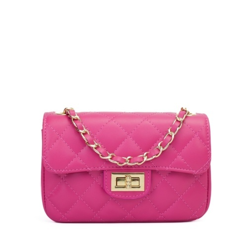 Poseta Piele Baby Ruby - FUCSIA - Img 2