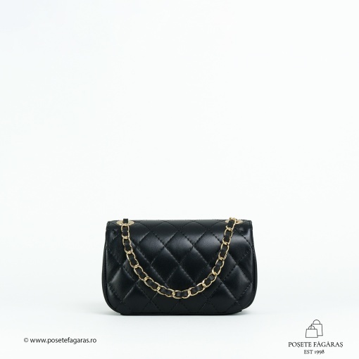 Poseta Piele Baby Ruby - NEGRU - Img 3