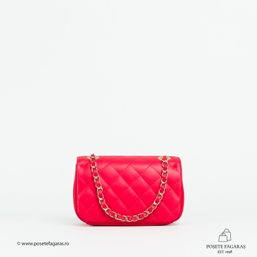Poseta Piele Baby Ruby - ROSU - Img 3