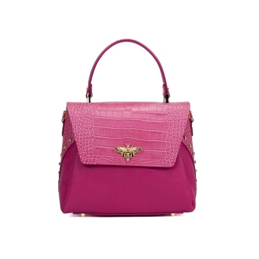 Poseta Piele Eveline - FUCSIA - Img 2