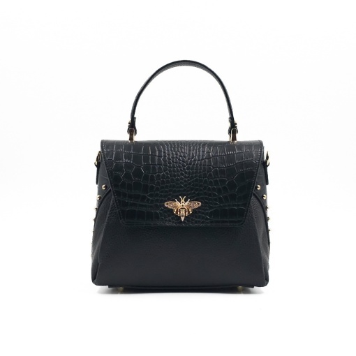 Poseta Piele Eveline - NEGRU - Img 2