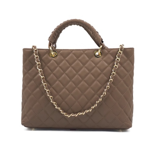 Poseta Piele Georgie - TAUPE - Img 2