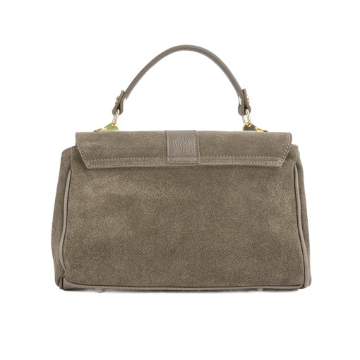 Poseta Piele Intoarsa Giulia - TAUPE - Img 3