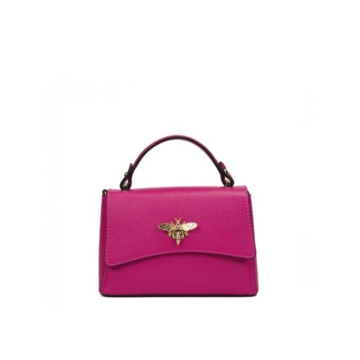 Poseta Piele Kirsti - FUCSIA - Img 2