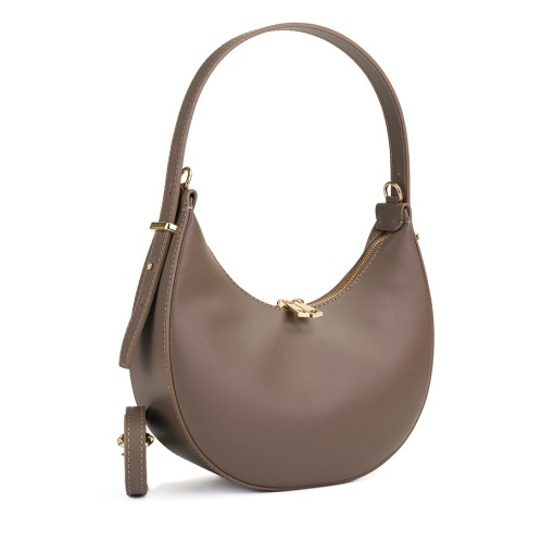 Poseta Piele Louna - TAUPE - Img 2