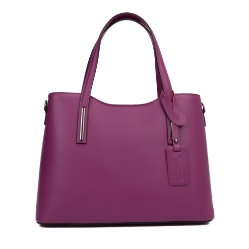 Poseta Piele Michelle - FUCSIA - Img 2