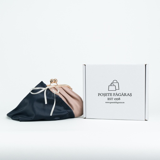 Poseta Piele Mini Lilith - ROZ-PUDRA - Img 5