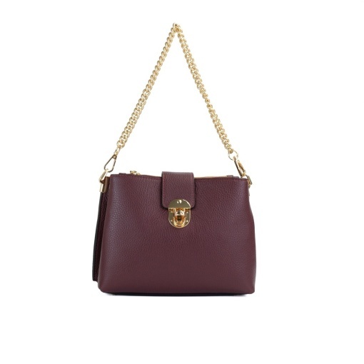 Poseta Piele Mini Noelle - BORDO - Img 2