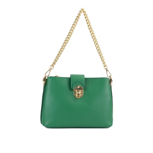Poseta Piele Mini Noelle - VERDE - Img 2