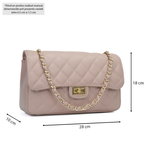Poseta Piele Mini Ruby - GREJ - Img 5