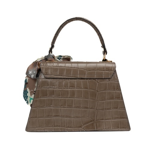 Poseta Piele Noemi - TAUPE - Img 3