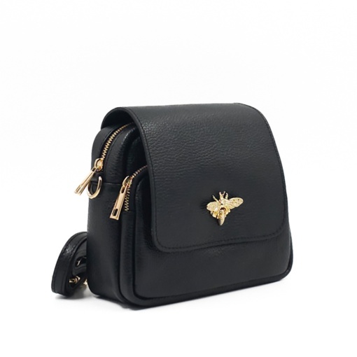 Poseta Piele Simone - NEGRU