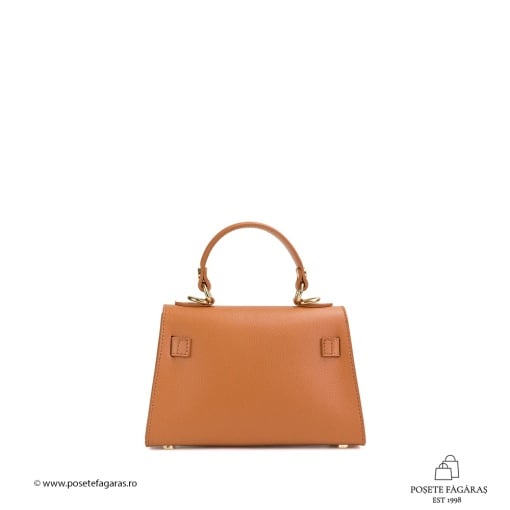 Poseta Piele Thea Baby - CAMEL - Img 3