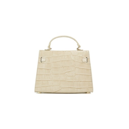 Poseta Piele Thea Croco Baby - BEJ - Img 3