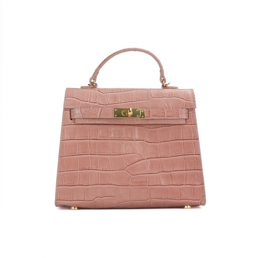 Poseta Piele Thea Croco - PIERSICA - Img 2