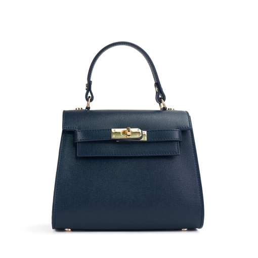 Poseta Piele Thea Safiano - BLEUMARIN - Img 2