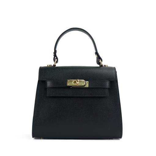 Poseta Piele Thea Safiano - NEGRU - Img 2