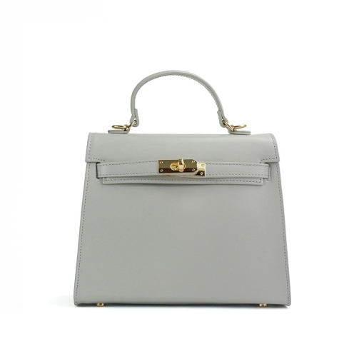 Poseta Piele Thea Slim Mini - GRI-DESCHIS - Img 2