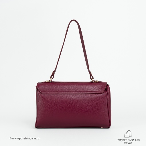Poseta Piele Victoria - BORDO - Img 3
