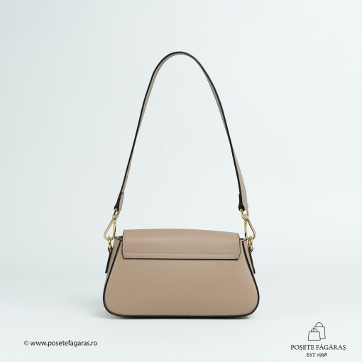 Poseta Piele Violine - CREM - Img 3