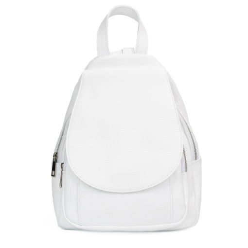 Rucsac Piele Jerica - ALB-SIMPLU - Img 2