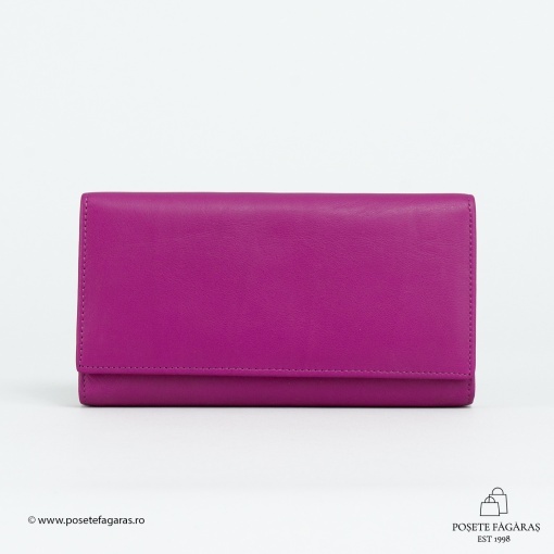 Portofel Piele Sandra - FUCSIA - Img 2