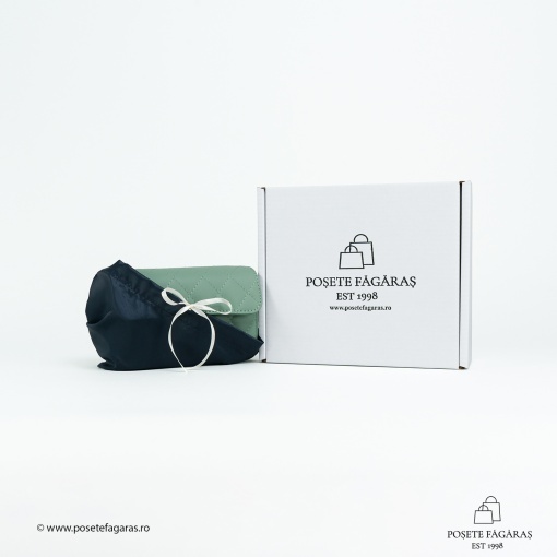 Poseta Piele Baby Ruby - MENTA - Img 5